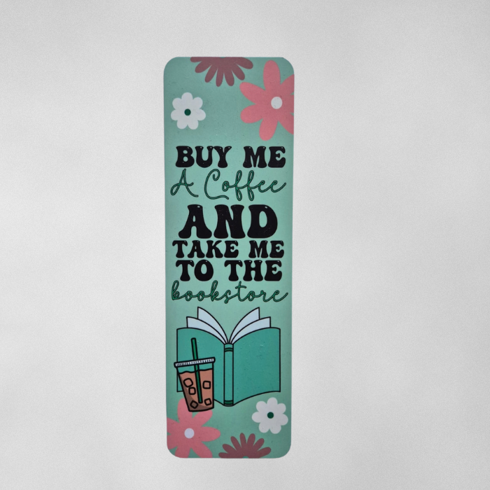 Boekenlegger 'Buy me a coffee'