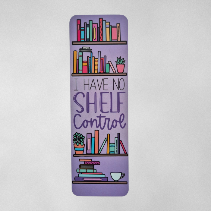 Boekenlegger 'I have no shelf control'