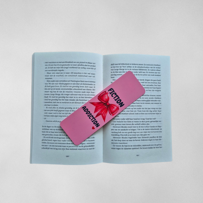 Boekenlegger 'Fiction addiction'