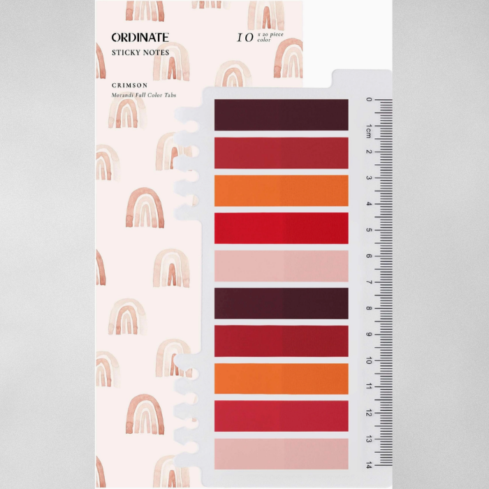 Annoteer tabs 'Crimson'